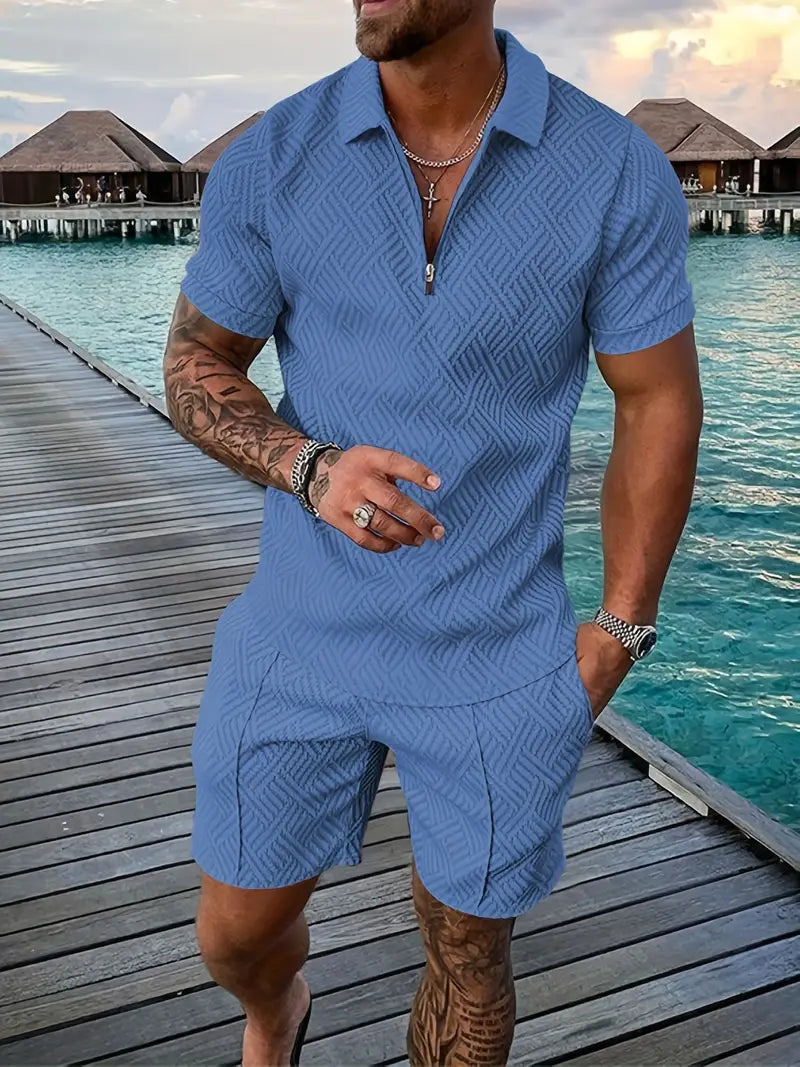 Set masculino veraniego, moderno y versátil