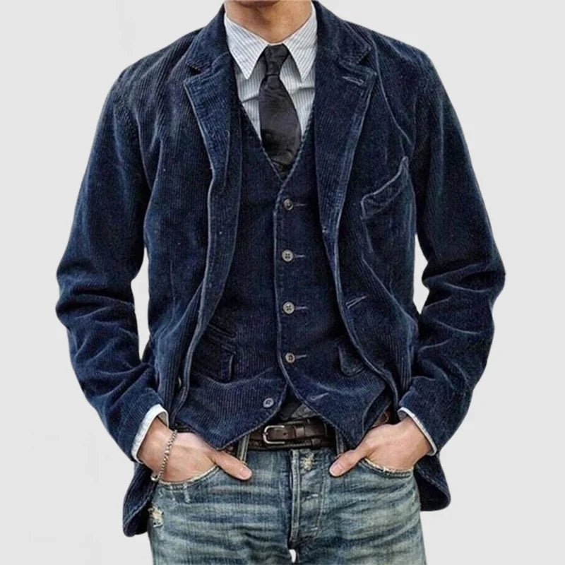Chaqueta de punto vintage para hombre: elegante y atemporal