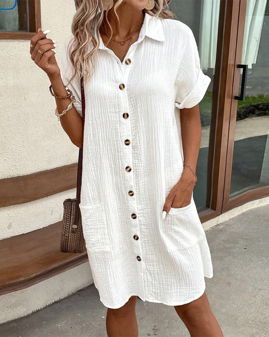 Camisa-vestido femenina