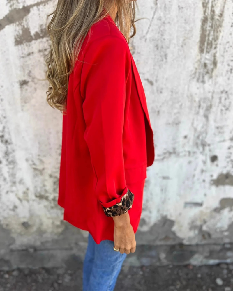 Blazer estampado mujer, sofisticado y cómodo para eventos
