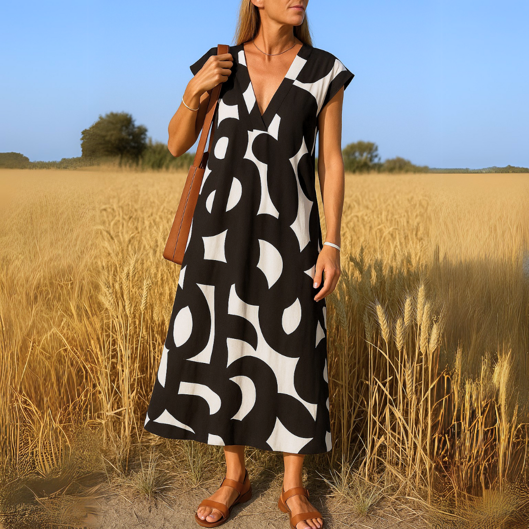 Martina | Vestido de verano ligero con encanto bohemio
