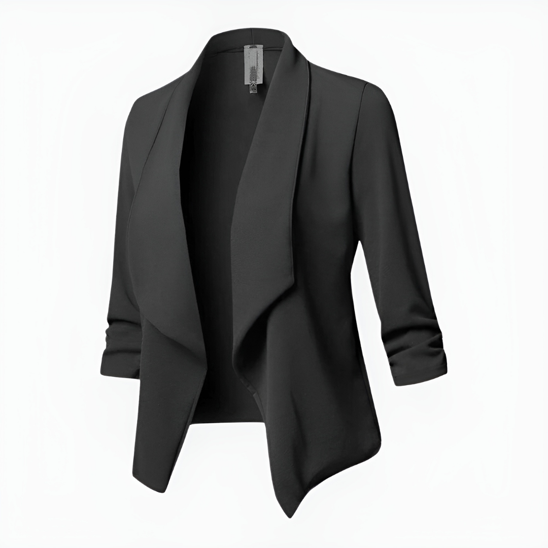 Blazer de mujer de manga larga: elegante, para negocios y trabajo