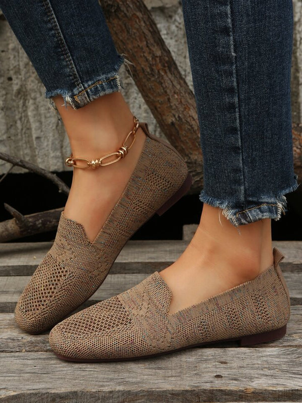 Zapatos mujer slip-on con suela antideslizante, cómodos para look diario