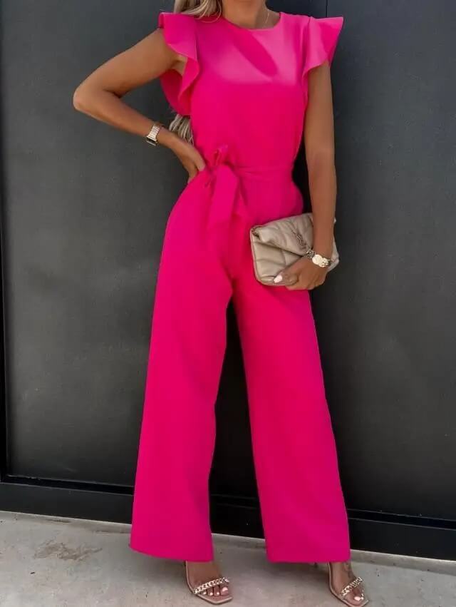 Jumpsuit elegante mujer, ligero y práctico