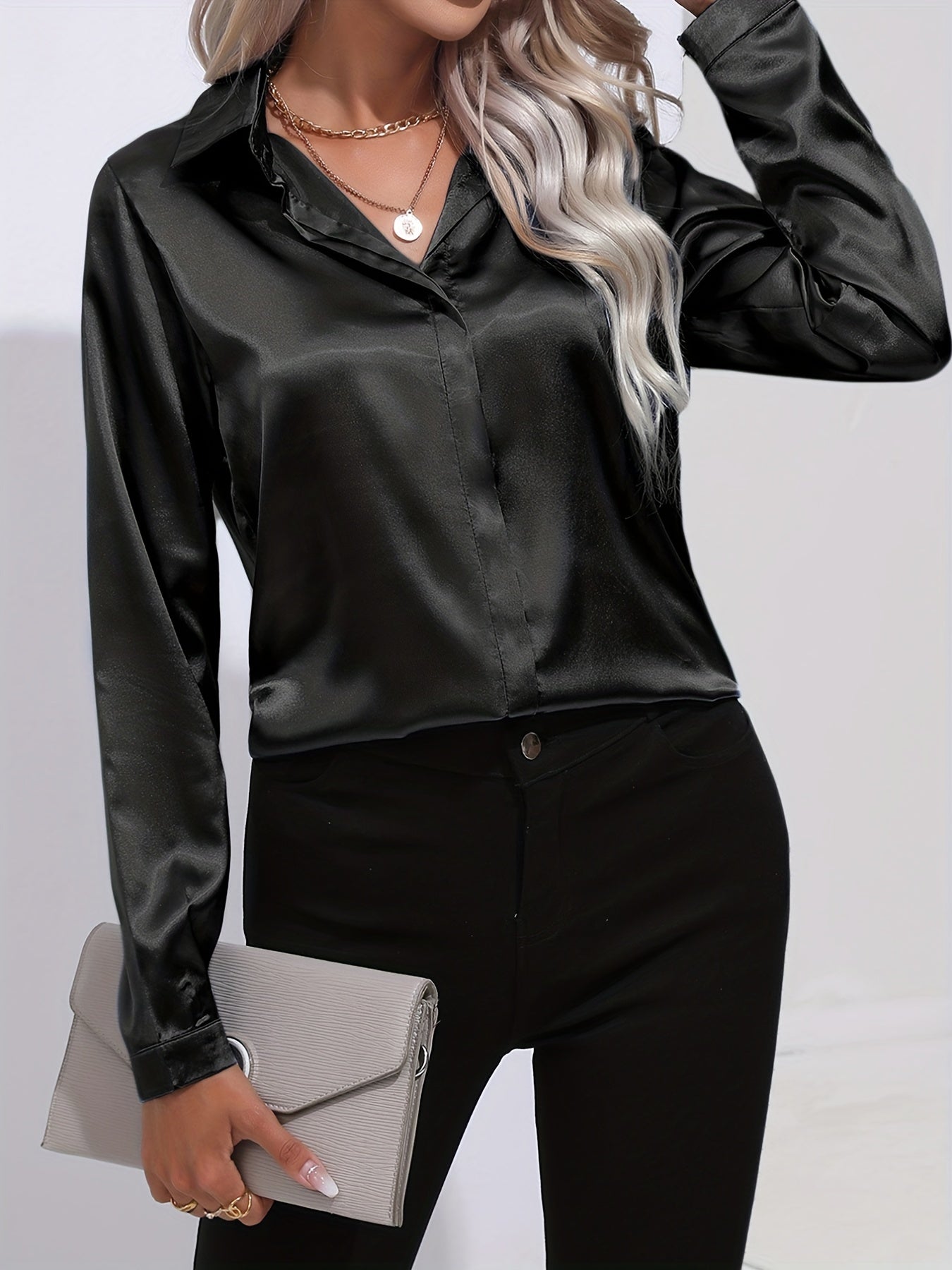 Blusa sofisticada de mujer, moderna y perfecta para eventos