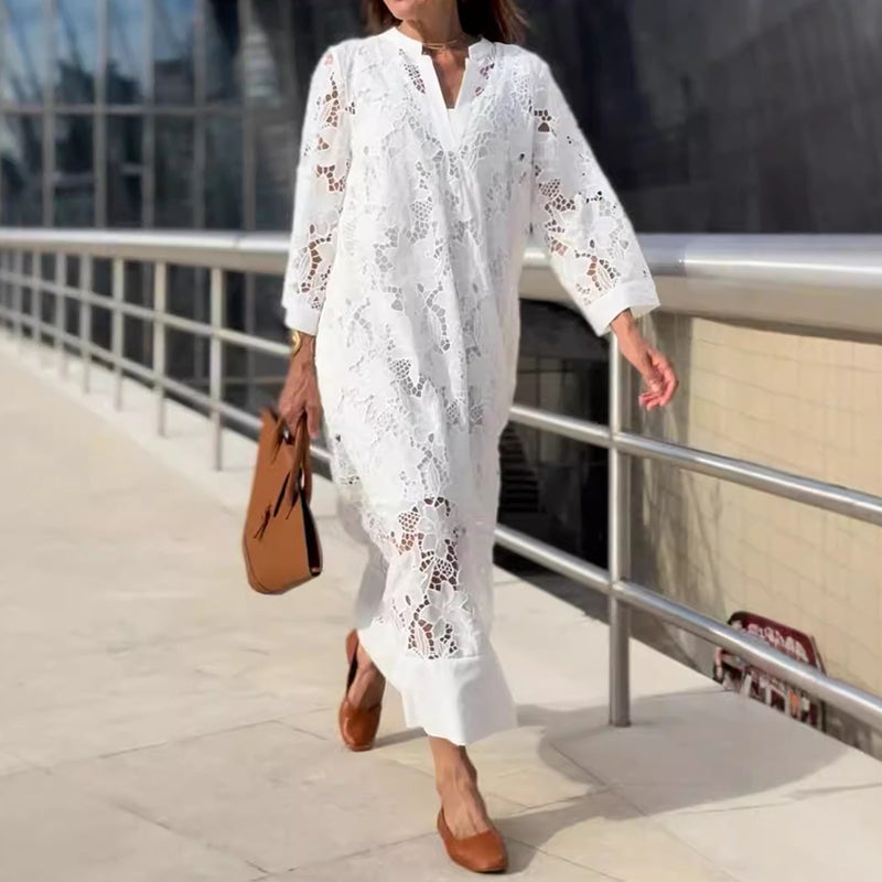 Ada | Elegante vestido de verano de algodón