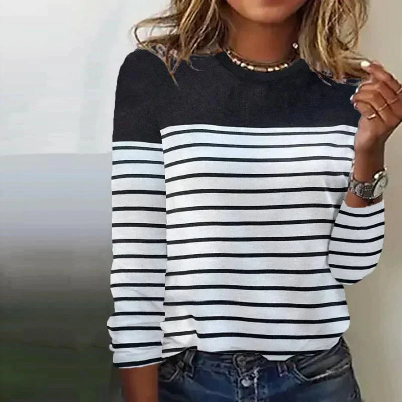 Camiseta de rayas para mujer: informal y cómoda para el día a día