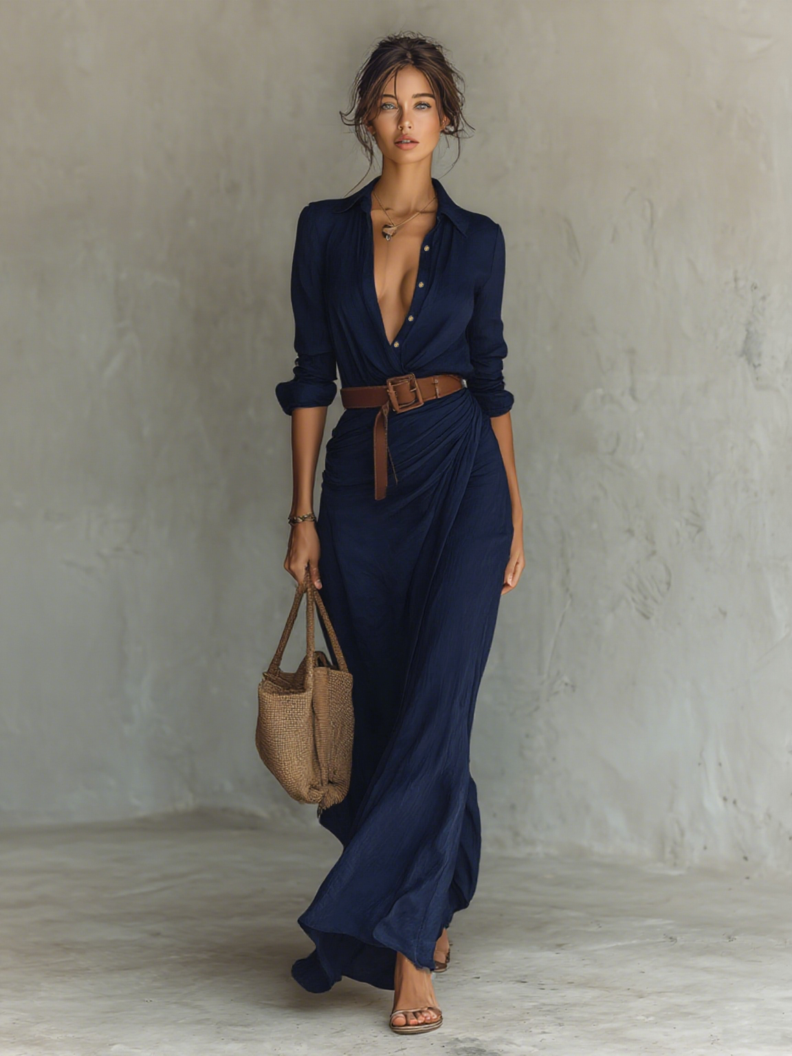Vestido Maxi Mujer – Atemporal, Confortable y Perfecto para Vacaciones