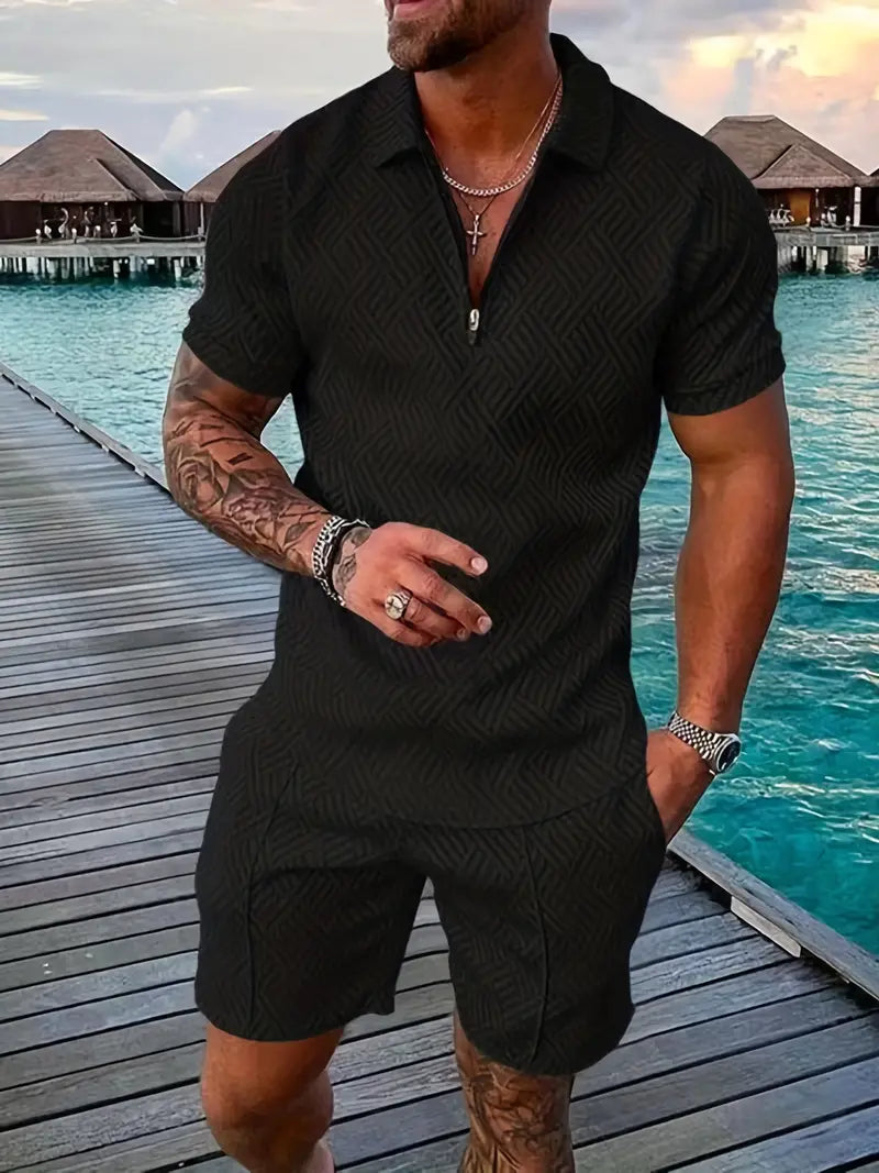 Set masculino veraniego, moderno y versátil
