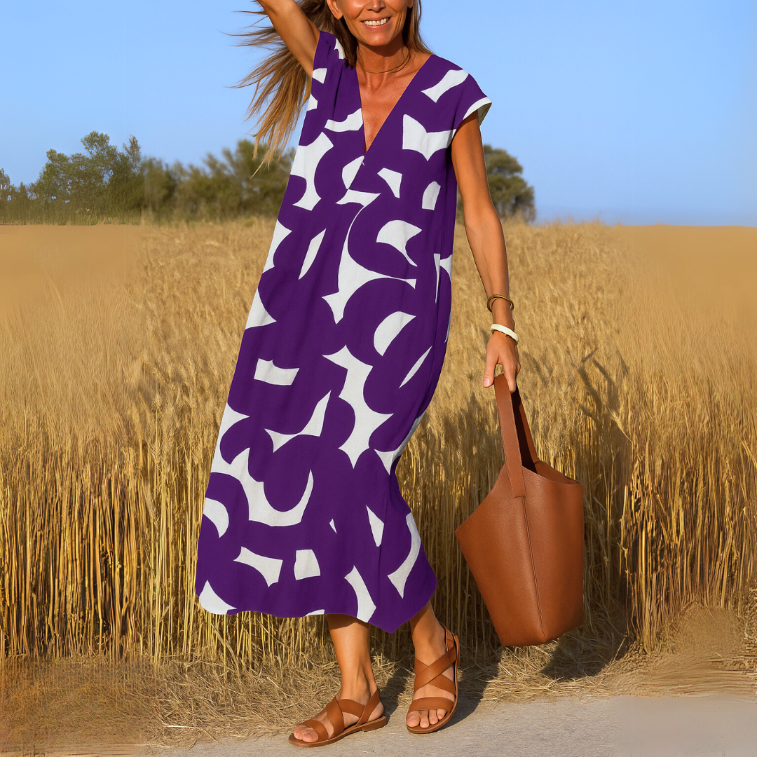 Martina | Vestido de verano ligero con encanto bohemio