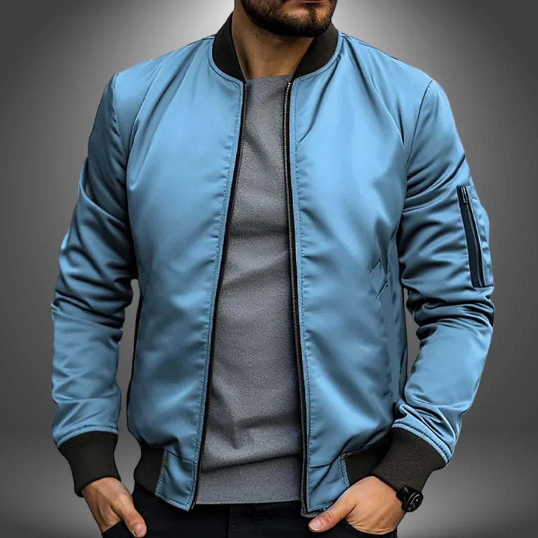 Chaqueta hombre moderna y versátil, perfecta para primavera u otoño