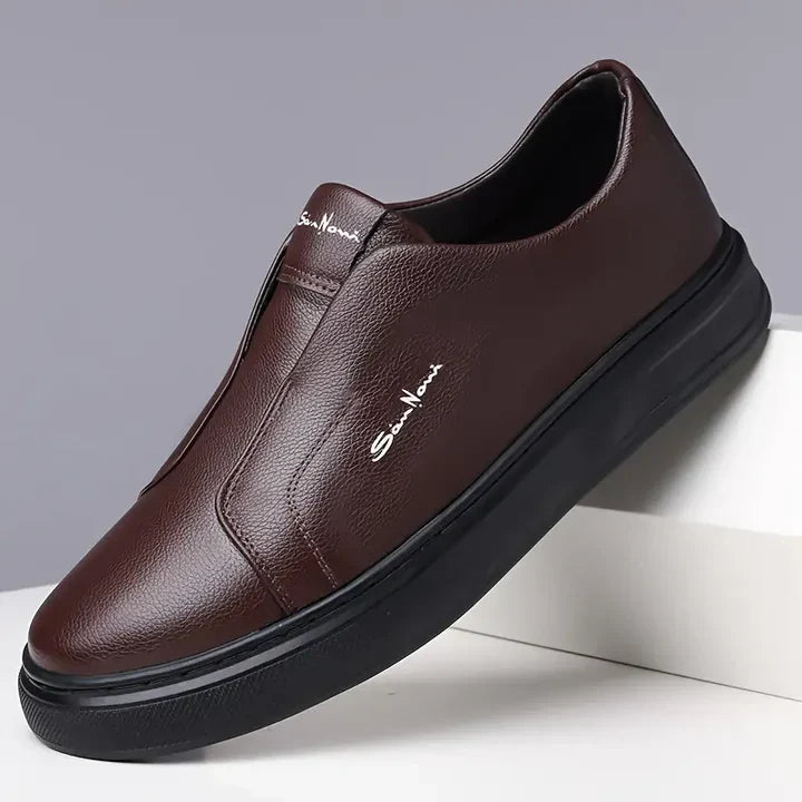 Zapatos Slip-On Hombre – Cuero de Alta Calidad y Confort Sofisticado