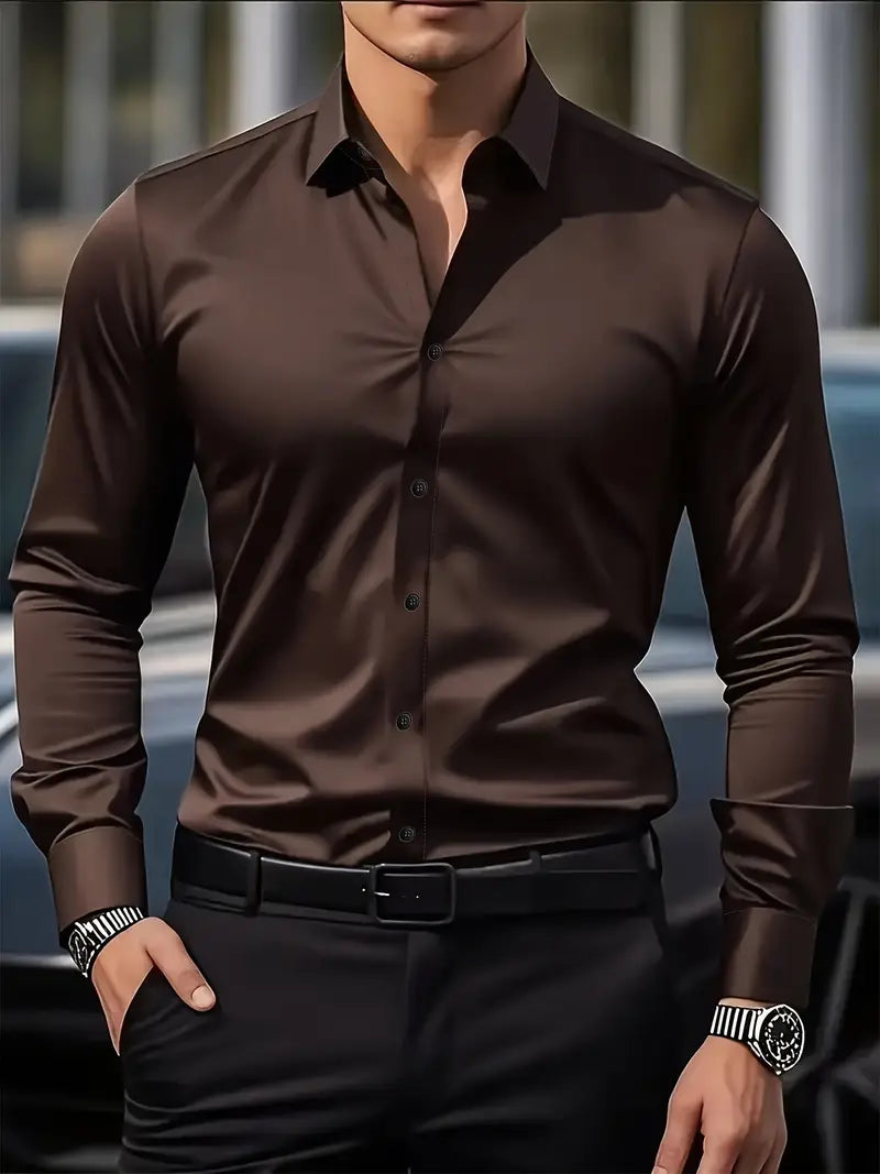 Camisa de Hombre – Perfecta para Oficina, Trabajo o Reuniones