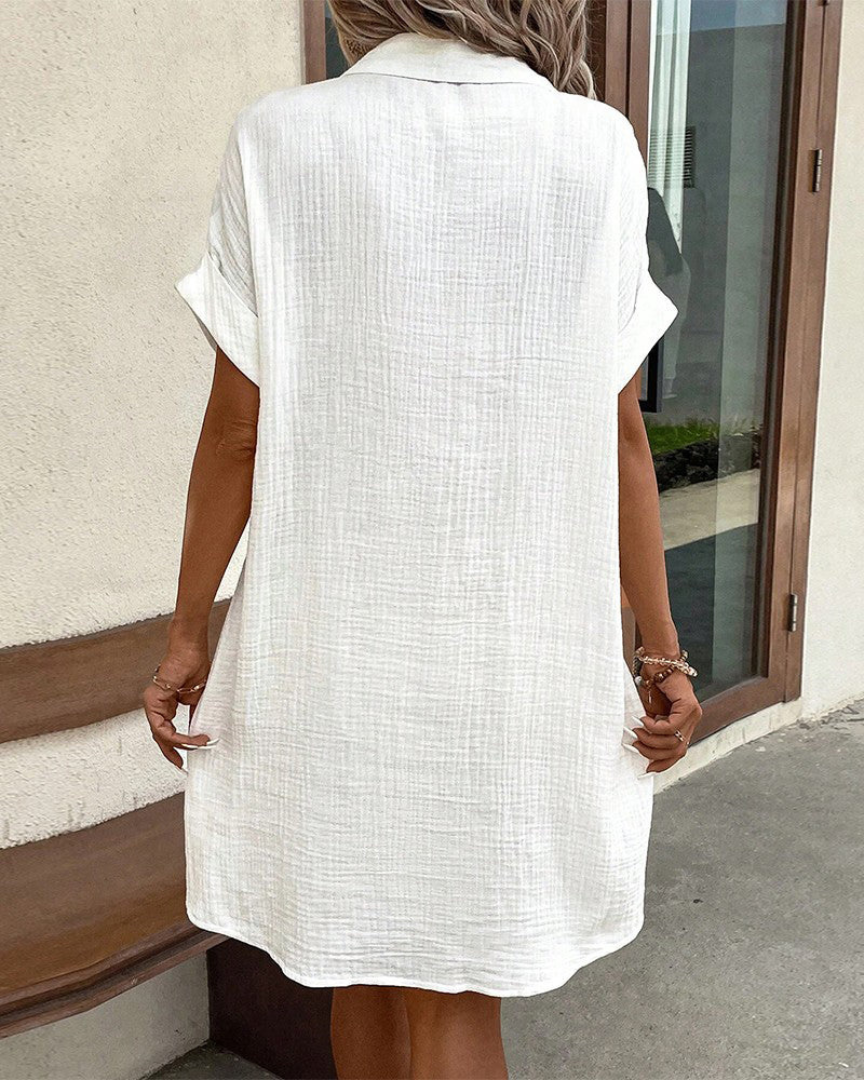 Camisa-vestido femenina