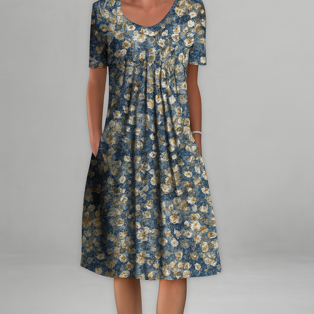 Sheila | Elegante vestido con estampado floral