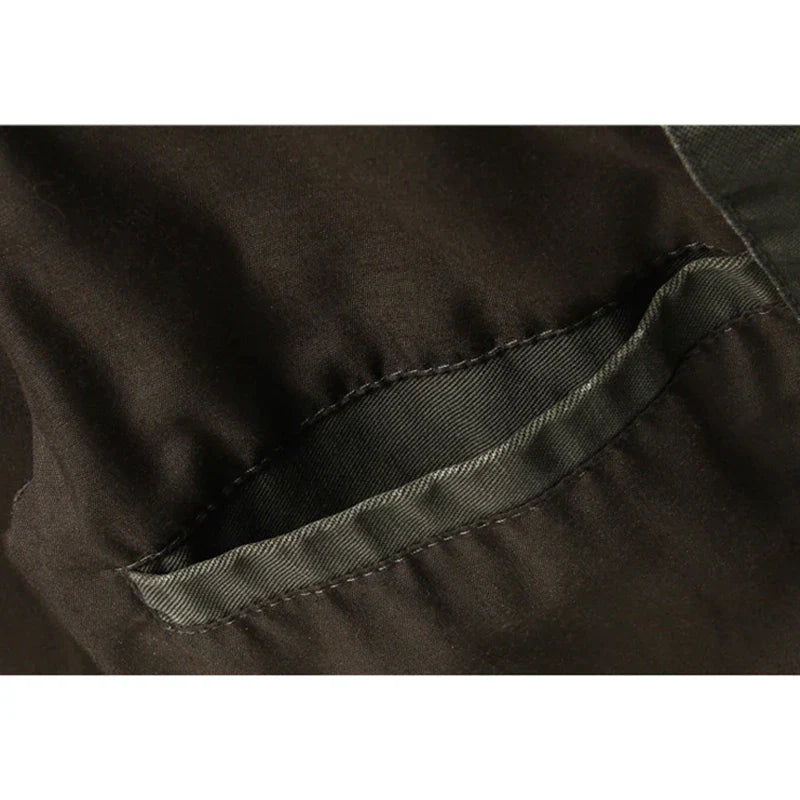 Chaqueta motera para hombre: cálida, resistente y con cremallera