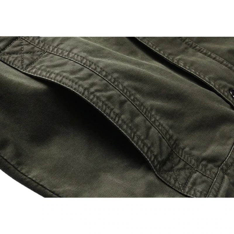 Chaqueta motera para hombre: cálida, resistente y con cremallera