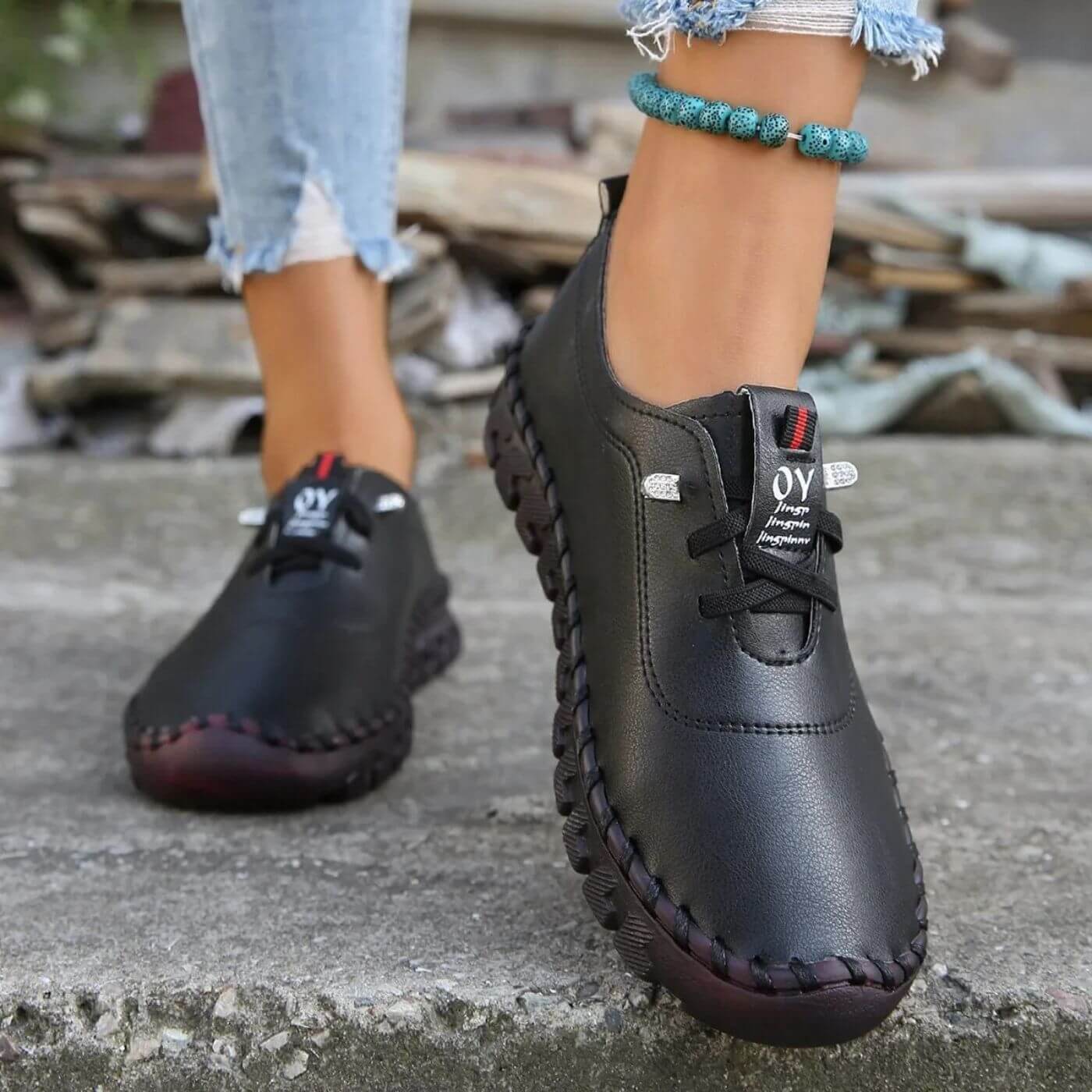 Zapatos ortopédicos confortables y duraderos para uso diario