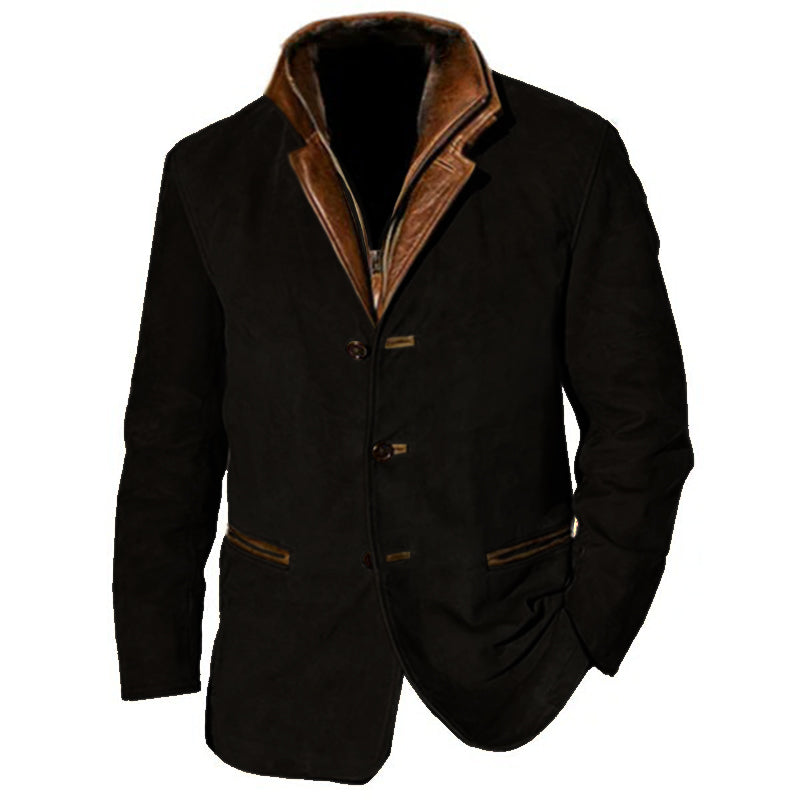 Chaqueta clásica hombre ante cómoda y estilosa casual diario