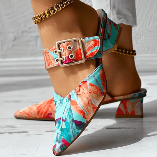 Zapatos de tacón para mujer con plantilla ortopédica