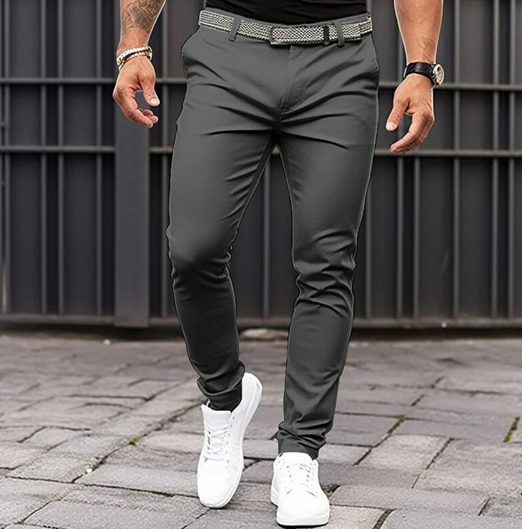 Pantalón masculino moderno, elegante y confortable