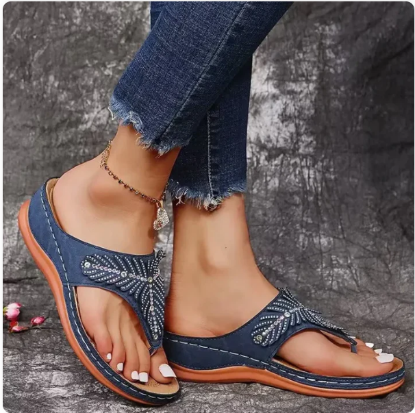 Calzado femenino ergonómico, ligero y versátil para verano