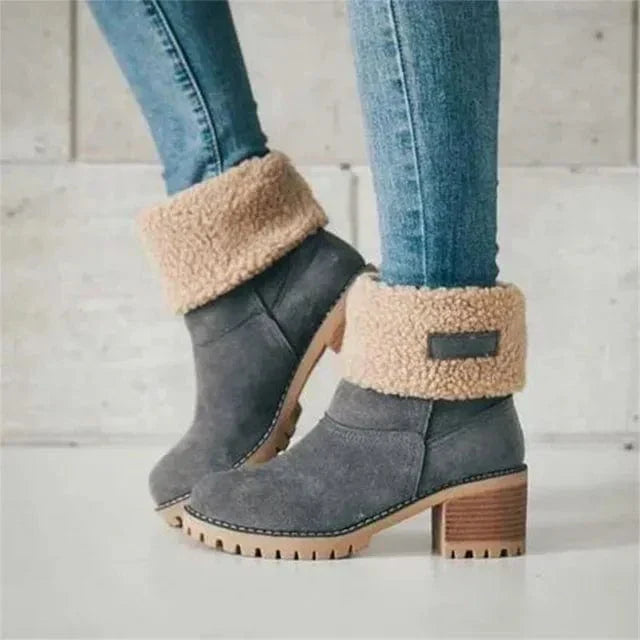 Botas de invierno mujer, modernas y confortables para uso diario