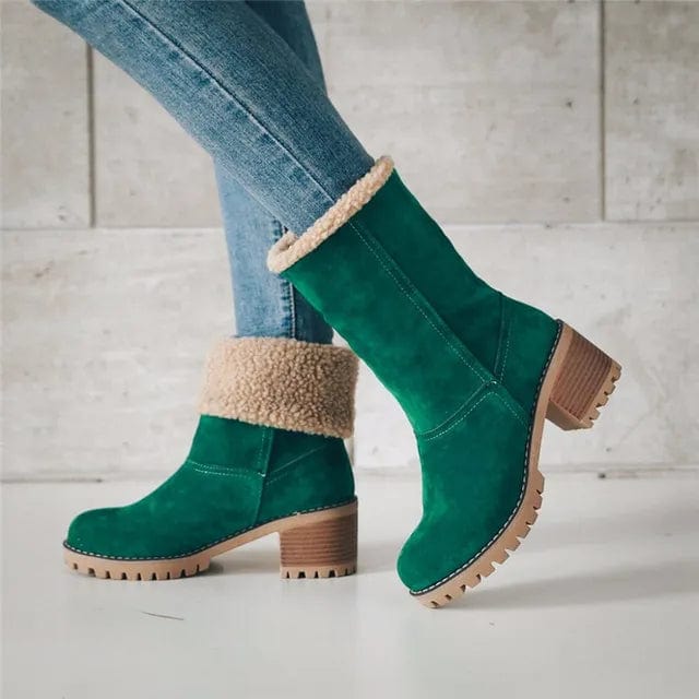Botas de invierno mujer, modernas y confortables para uso diario