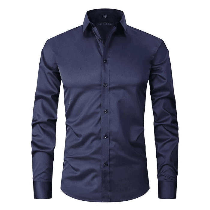 Camisa sin plancha hombre, moderna y cómoda para look profesional