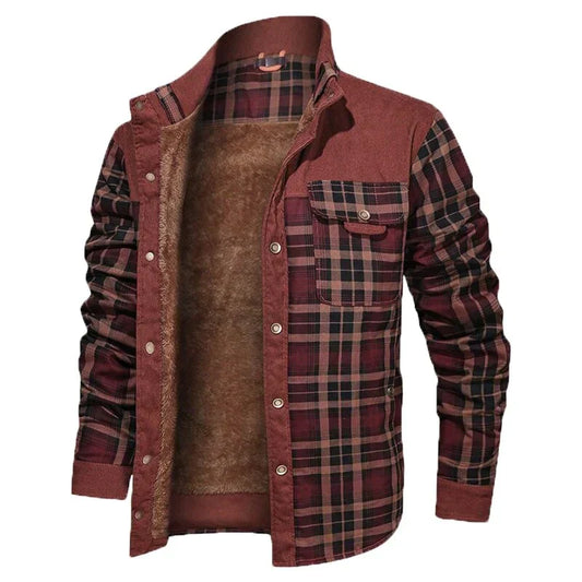 Chaqueta cálida masculina, estilosa y perfecta para invierno