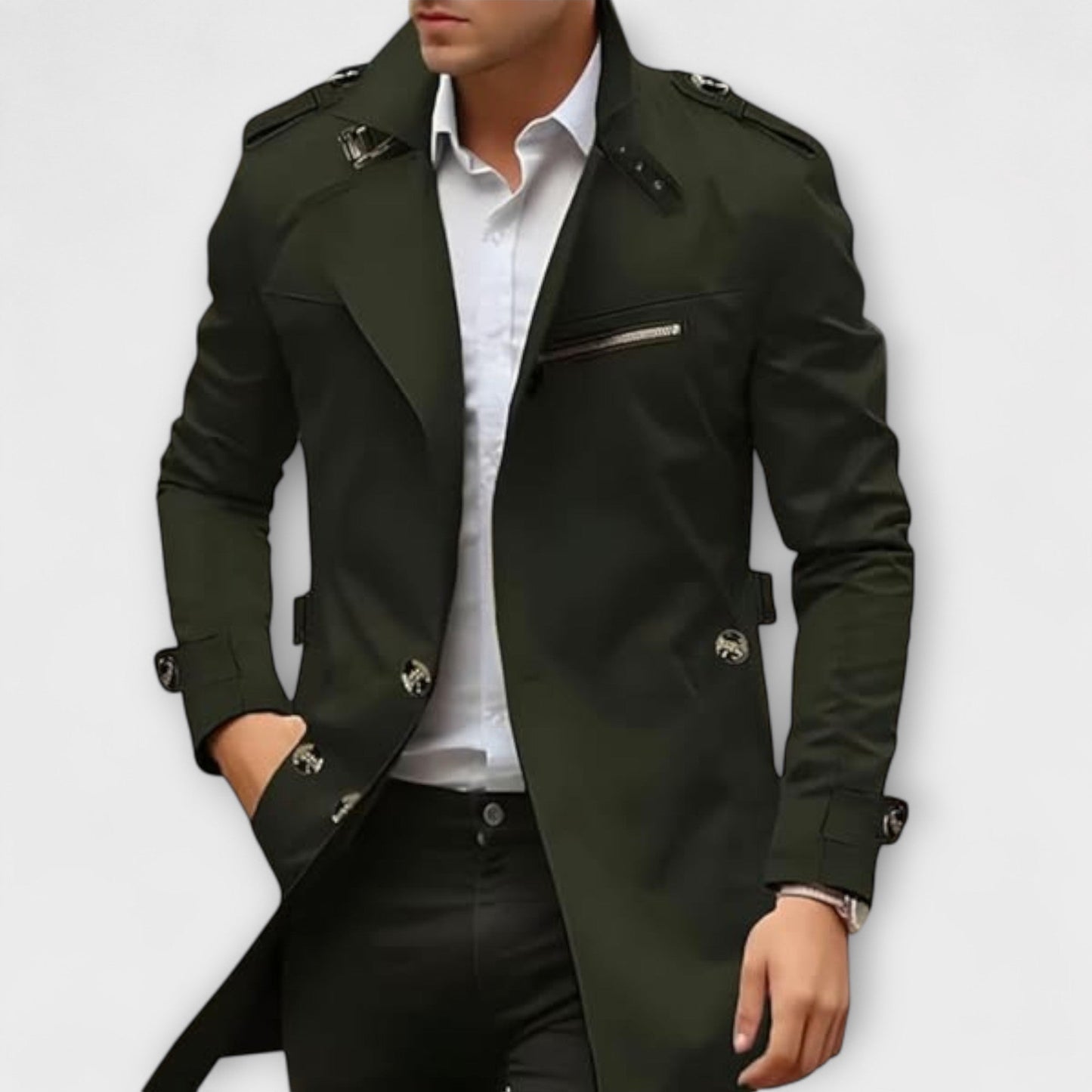 Chaqueta artesanal hombre elegante cómoda y moderna