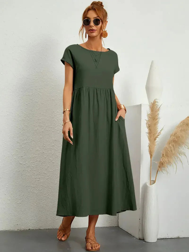 Maxi vestido de mujer, ligero y cómodo