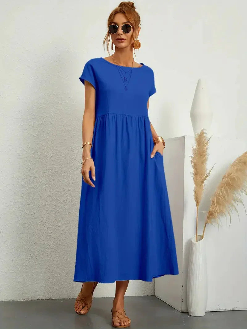 Maxi vestido de mujer, ligero y cómodo