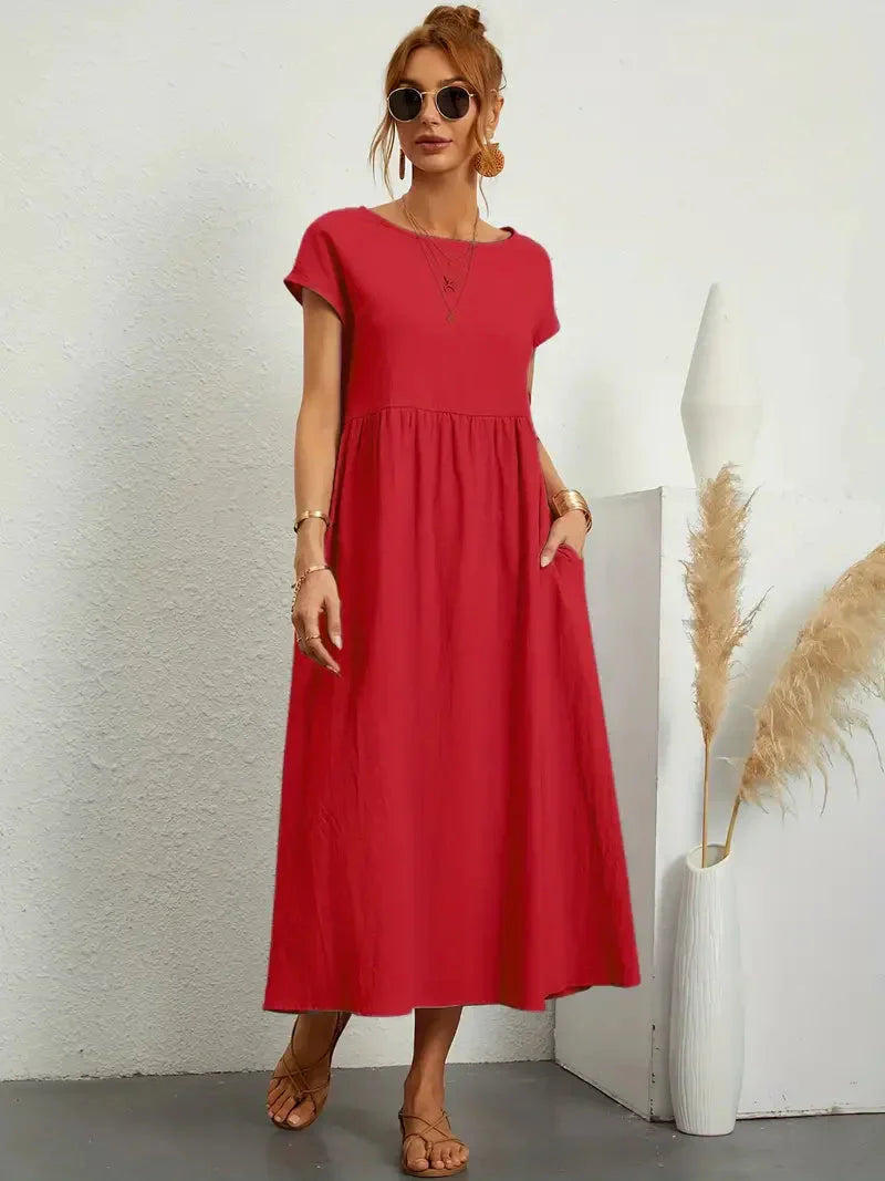 Maxi vestido de mujer, ligero y cómodo