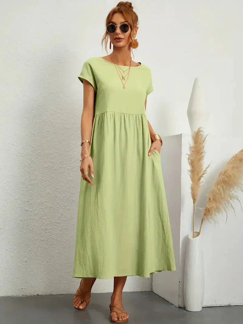 Maxi vestido de mujer, ligero y cómodo