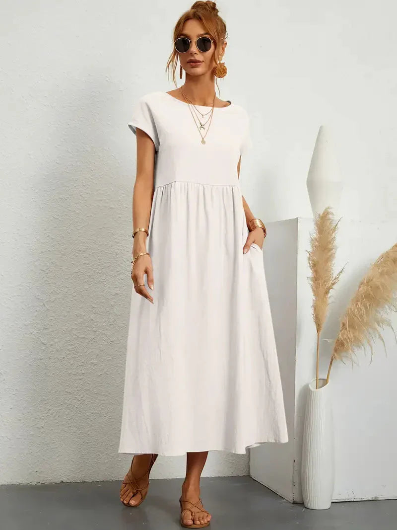 Maxi vestido de mujer, ligero y cómodo