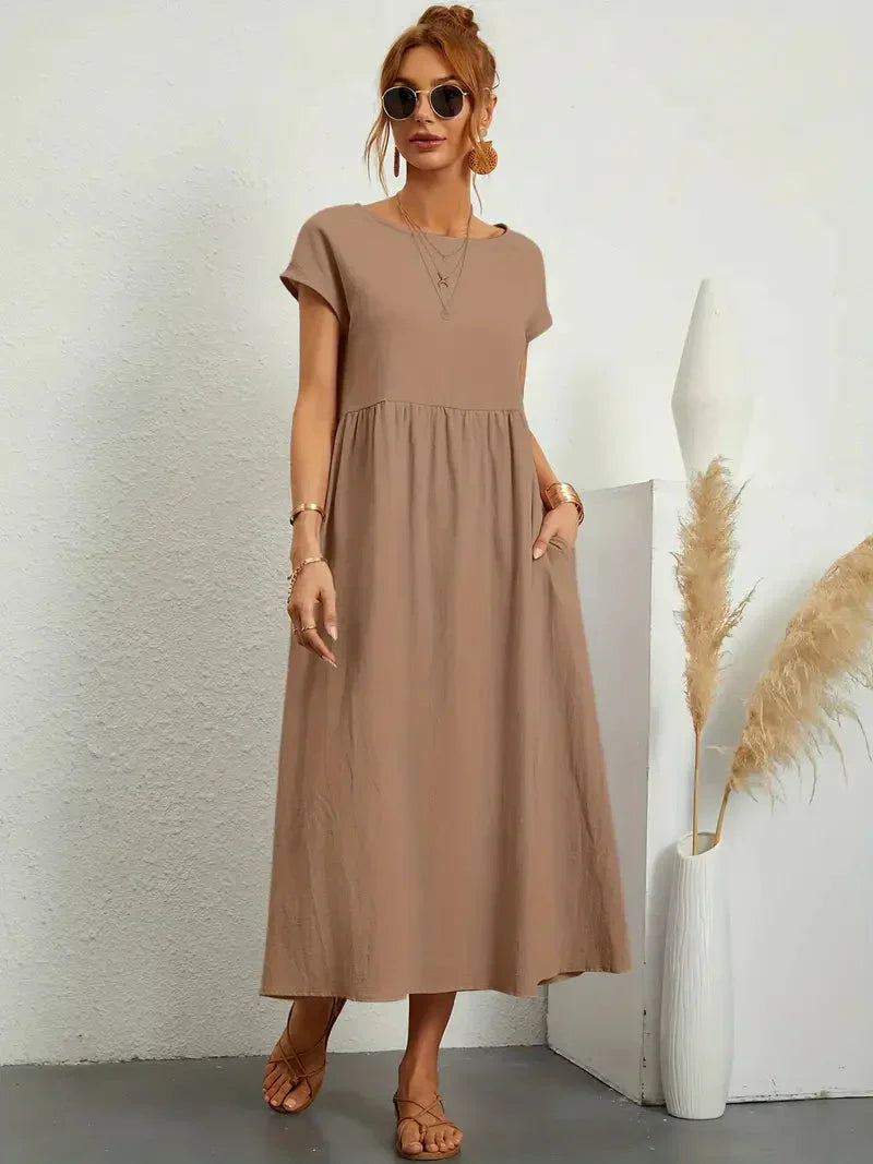 Maxi vestido de mujer, ligero y cómodo