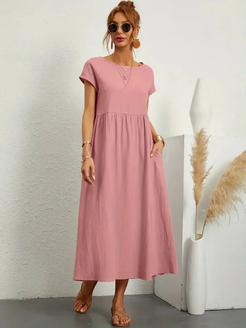 Maxi vestido de mujer, ligero y cómodo
