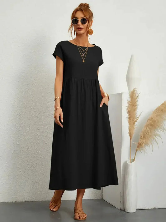 Maxi vestido de mujer, ligero y cómodo