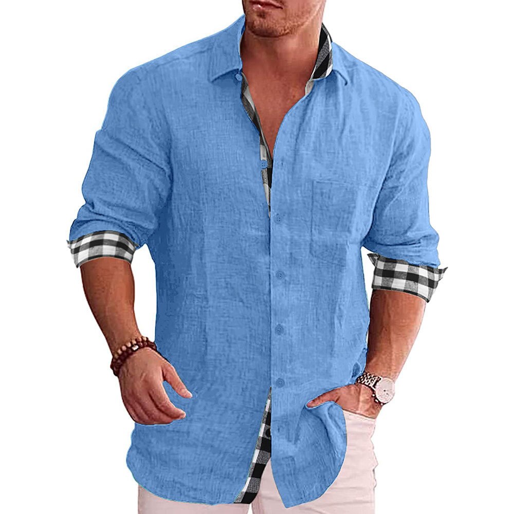 Camisa de hombre ligera, estilosa y perfecta para primavera