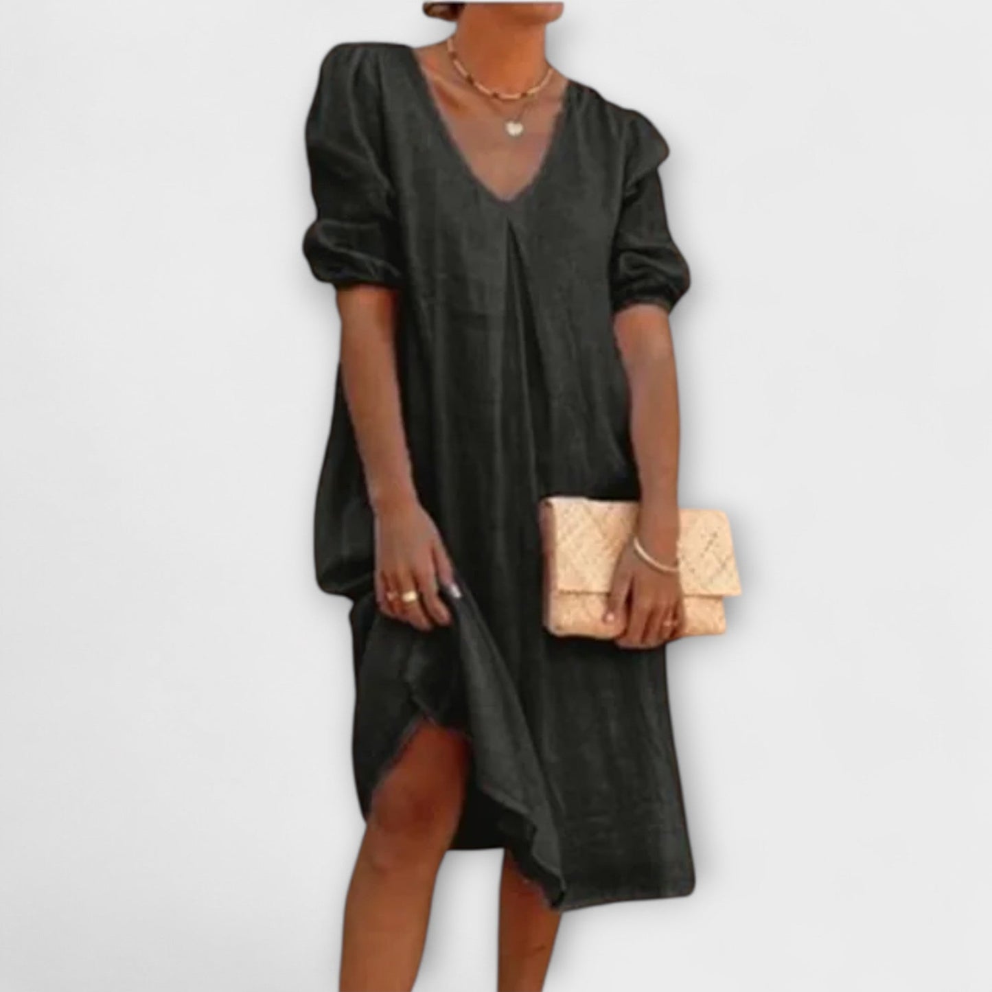 Josina | Elegante vestido de verano con detalles de ganchillo