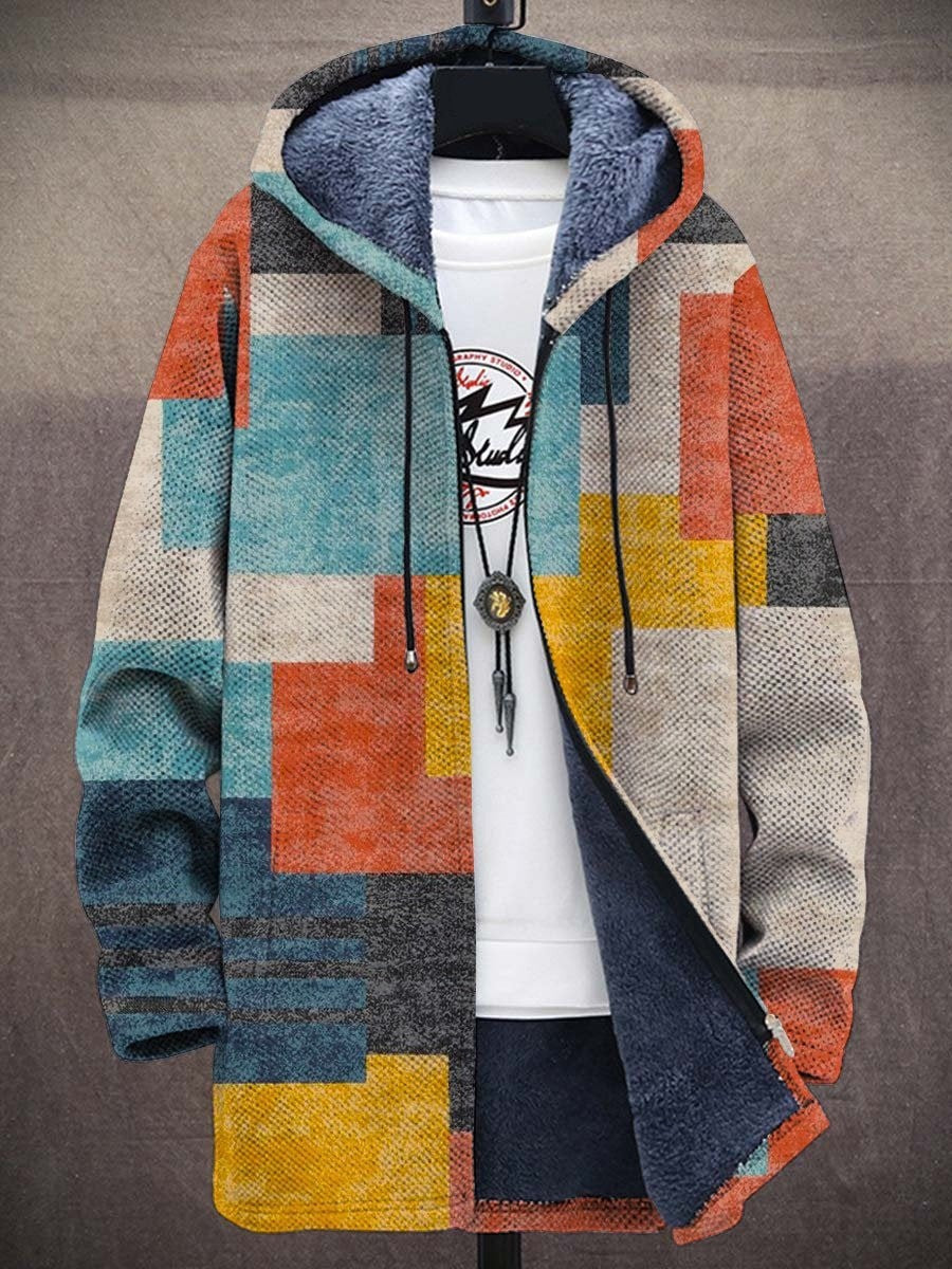 Chaqueta femenina premium con inspiración artística moderna