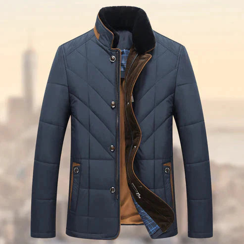 Abrigo masculino moderno, elegante y versátil para diario