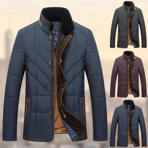 Abrigo masculino moderno, elegante y versátil para diario
