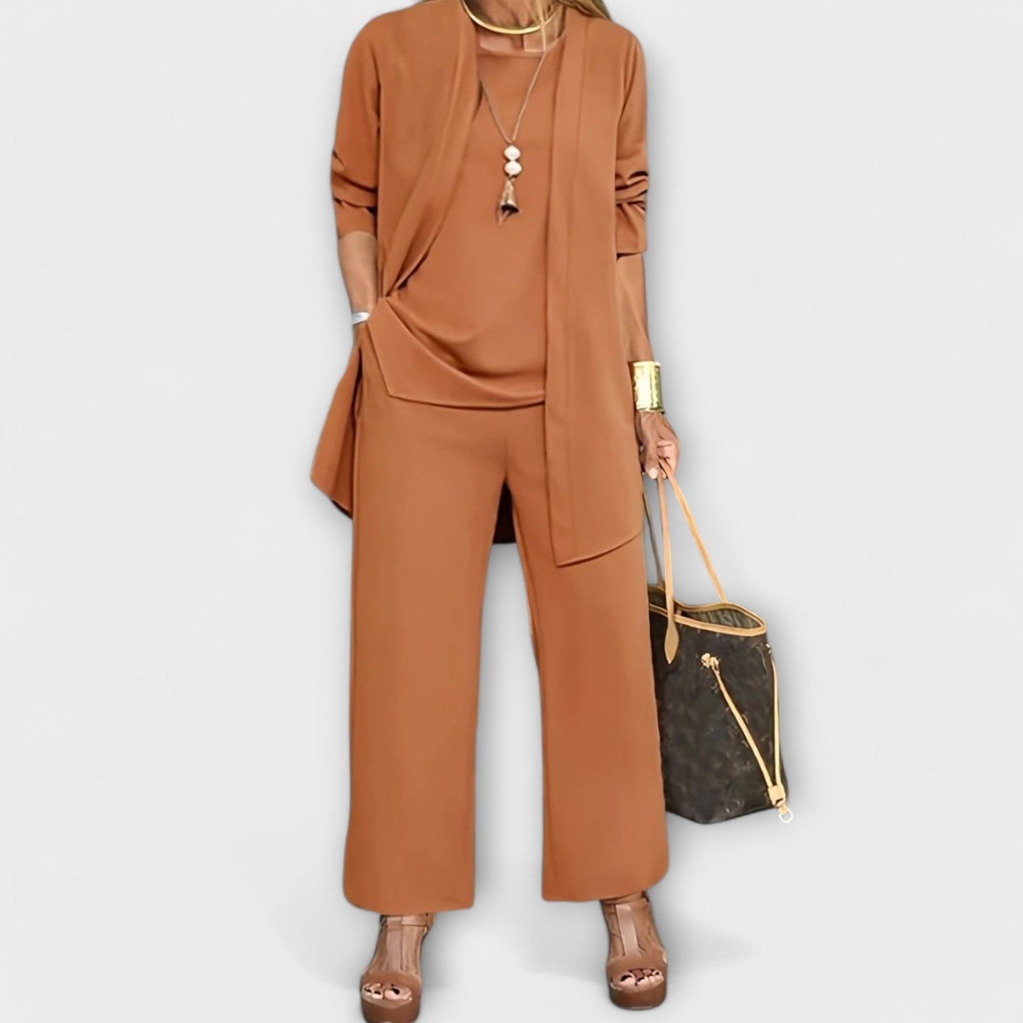 Ellie | Conjunto informal de tres piezas