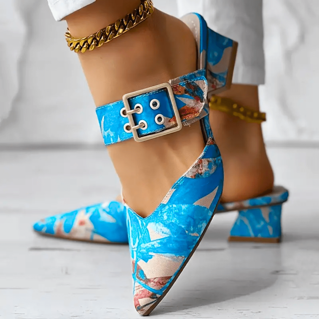 Zapatos de tacón para mujer con plantilla ortopédica
