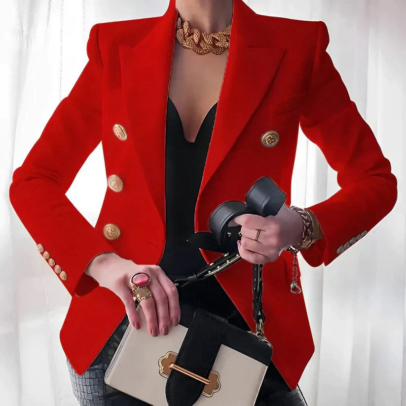 Blazer mujer corte clásico, sofisticado y cómodo para diario