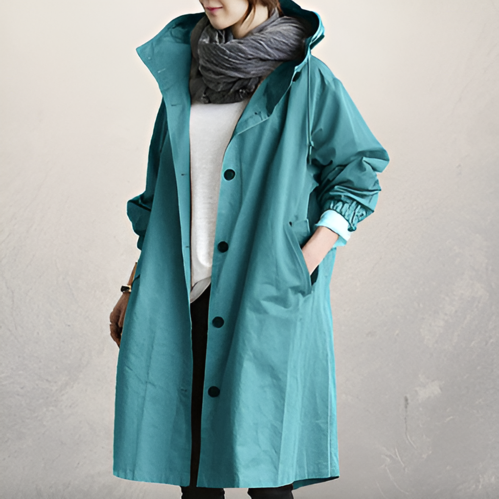 Abrigo clásico mujer, cómodo y elegante para temporada fría