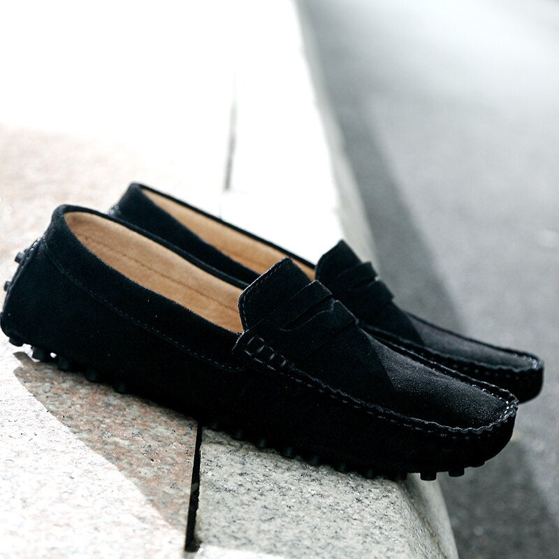 Cyd | Zapatos de vestir casuales de ante para hombre
