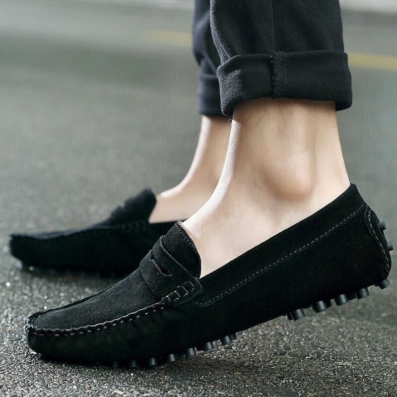 Cyd | Zapatos de vestir casuales de ante para hombre